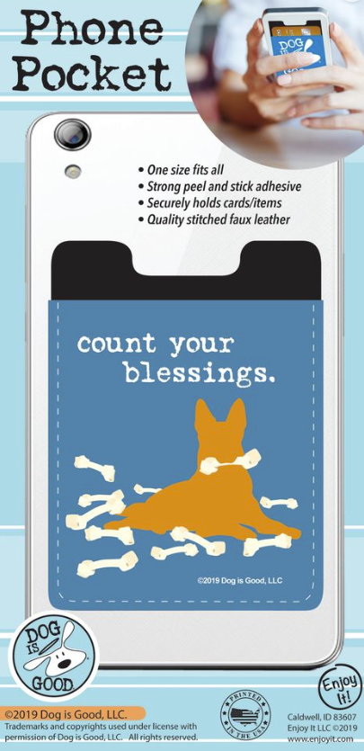 Count your Blessings Phone Pocket