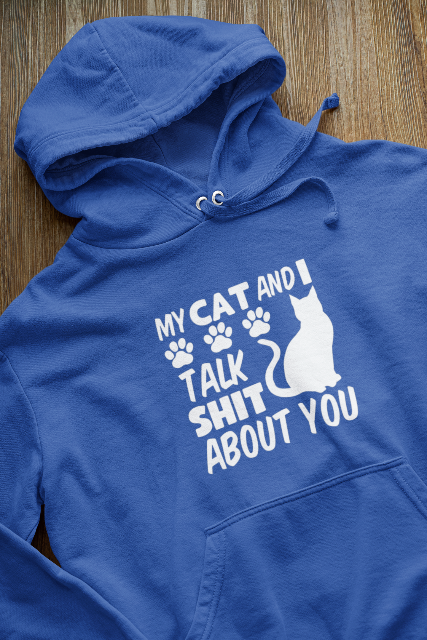My Cat and I Talk Sh*t About You Hoodie