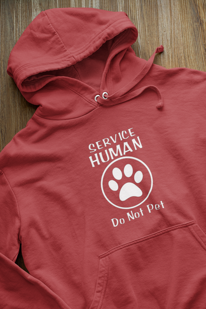 Service Human - Do Not Pet hoodie