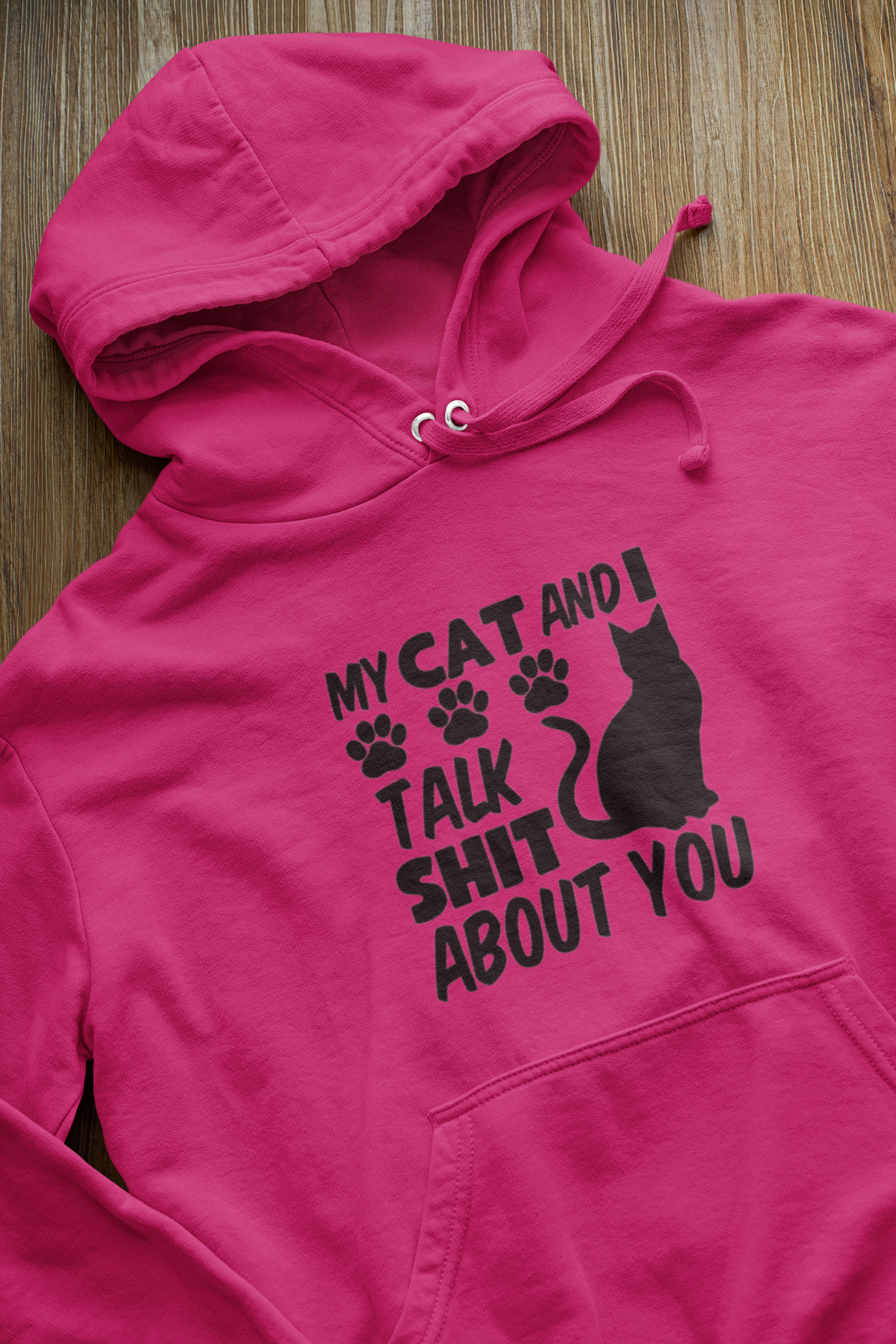 My Cat and I Talk Sh*t About You Hoodie