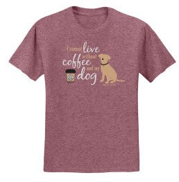 Cannot Live Without My Coffee & Dog (Unisex)